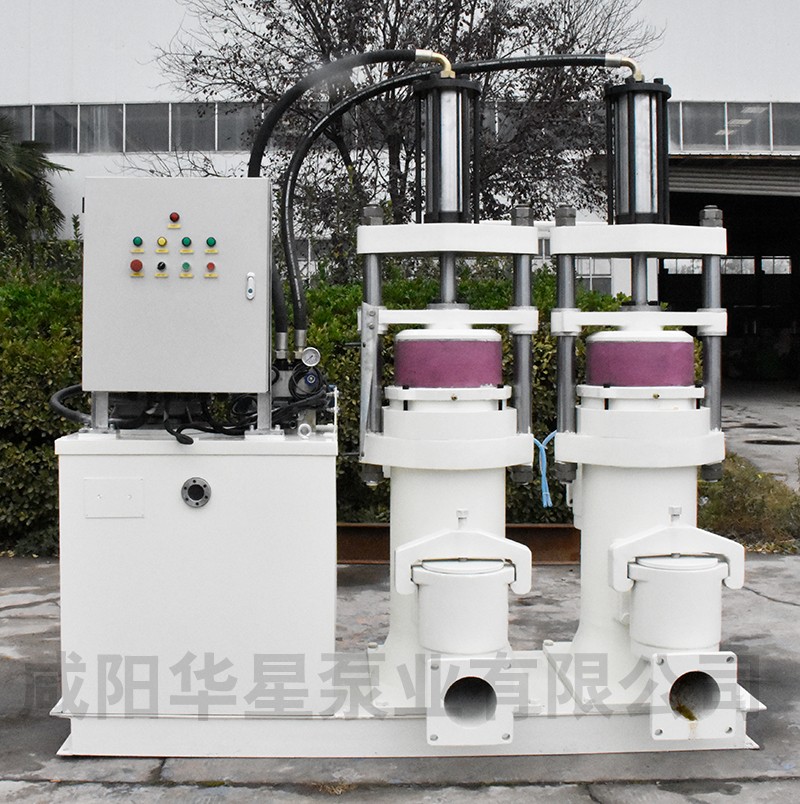 壓濾機(jī)節(jié)能進(jìn)料泵，液壓陶瓷柱塞泥漿泵